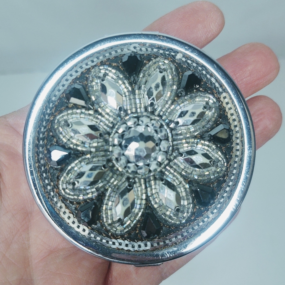 Vtg Brighton Compact Mirror Travel Mirror